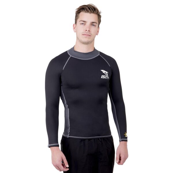 UNISEX LONG SLEEVE SPANDEX RASH GUARD - Image 9
