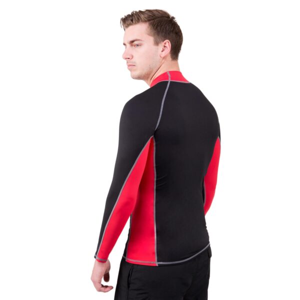 UNISEX LONG SLEEVE SPANDEX RASH GUARD - Image 6