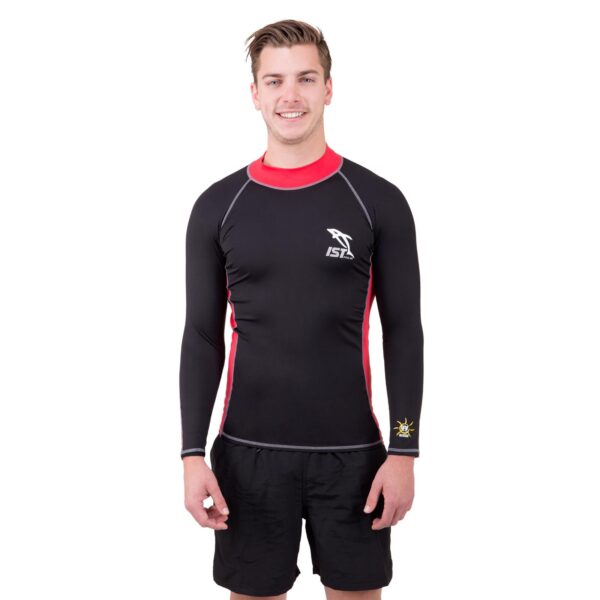 UNISEX LONG SLEEVE SPANDEX RASH GUARD - Image 5