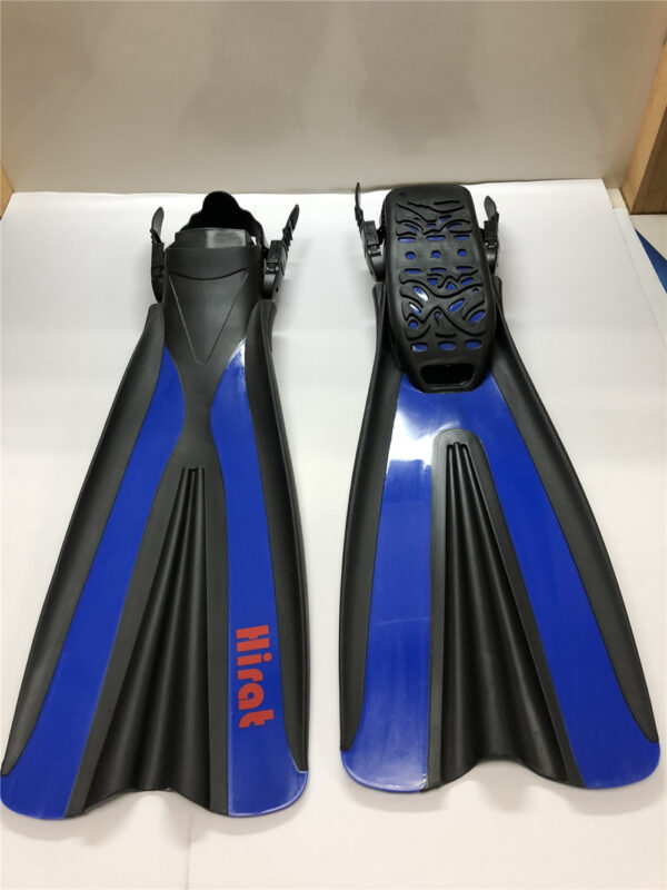POWER FINS WITH HIRAT LOGO BL/BK - Image 3